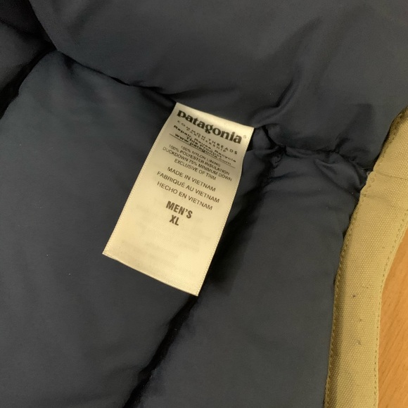 🫒🫐Patagonia Bivy Goose Down Vest (Sz XL) - Picture 5 of 6